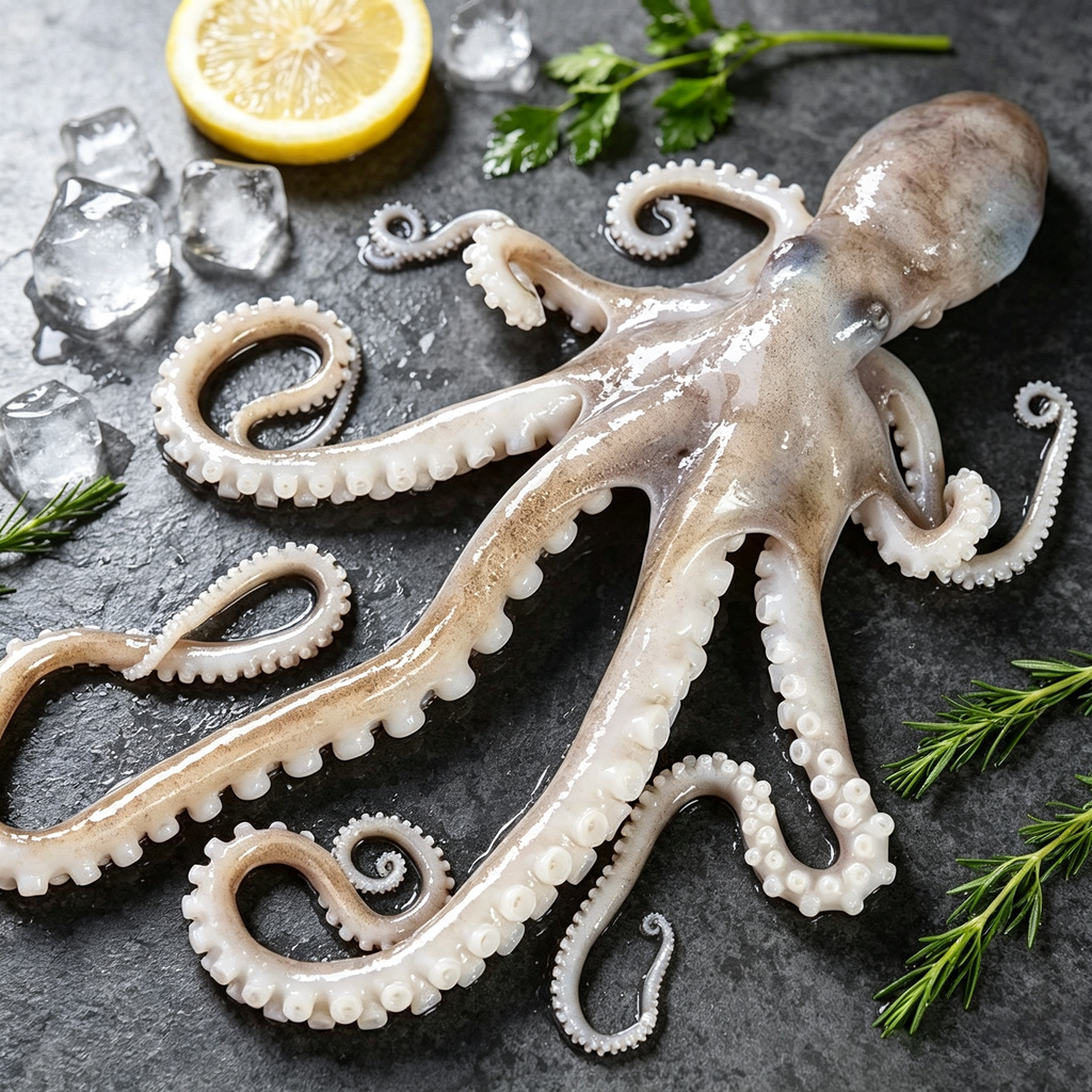 Fresh-Frozen Long-Legged Octopus