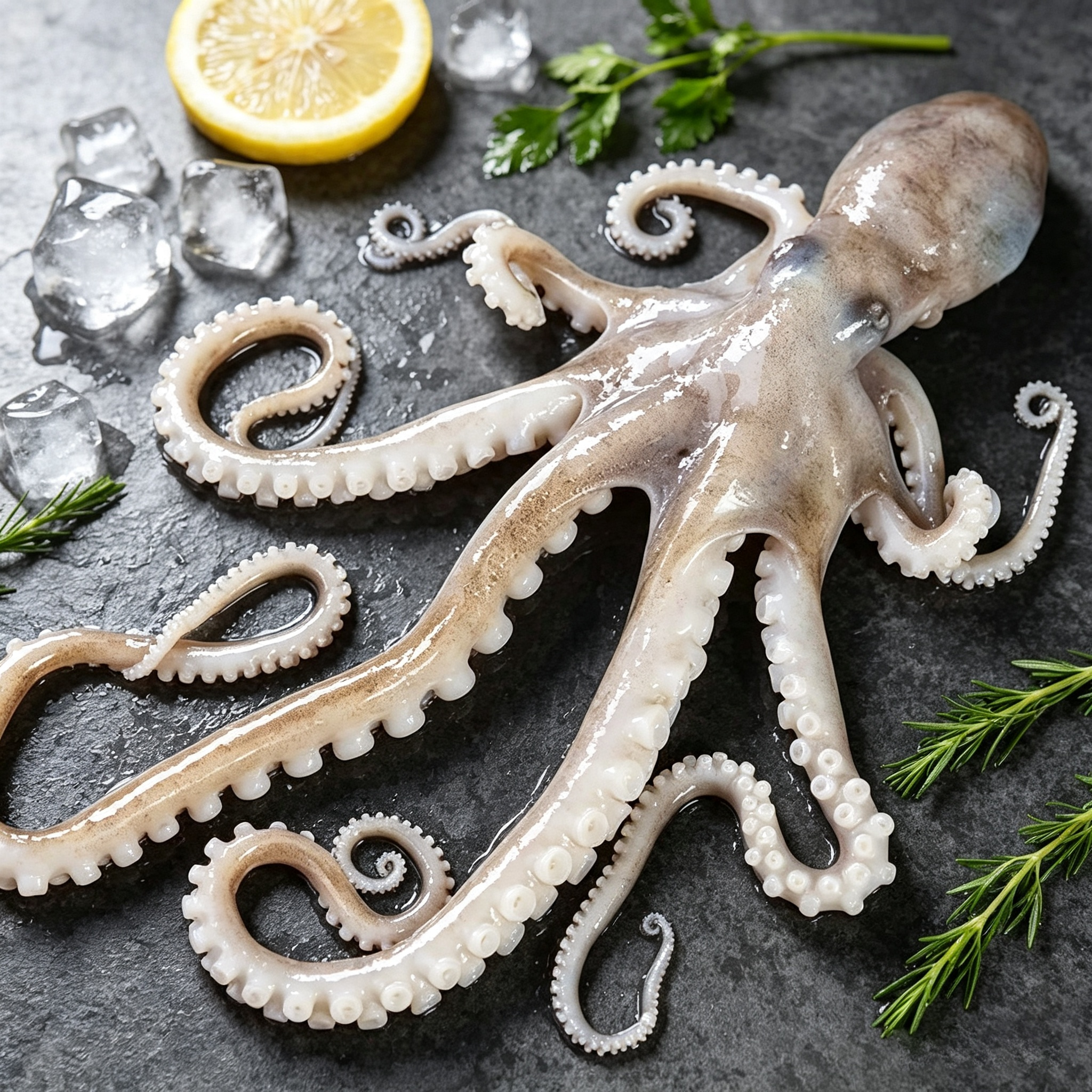 Fresh-Frozen Long-Legged Octopus