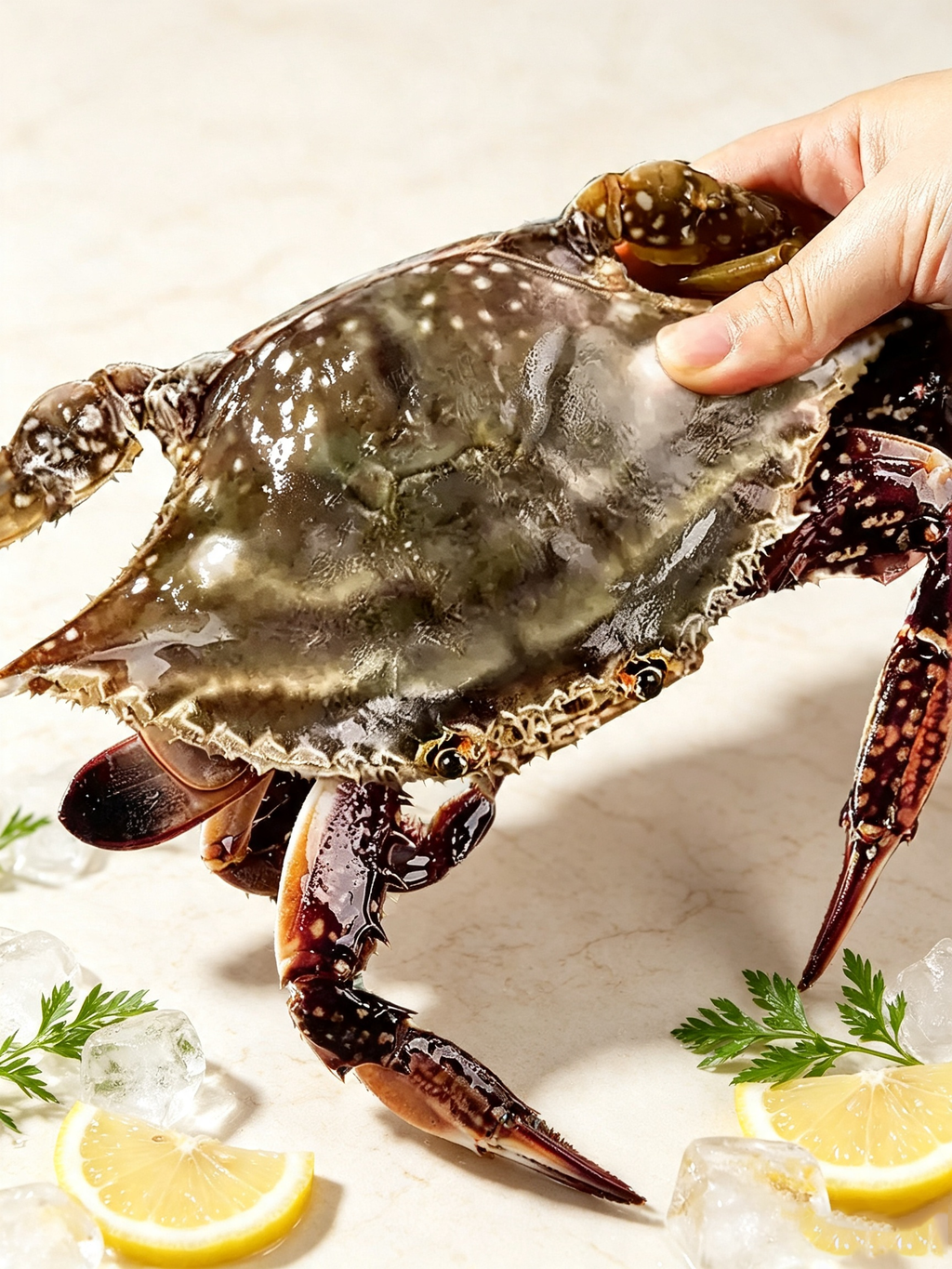 Fresh Blue Swimming Crab