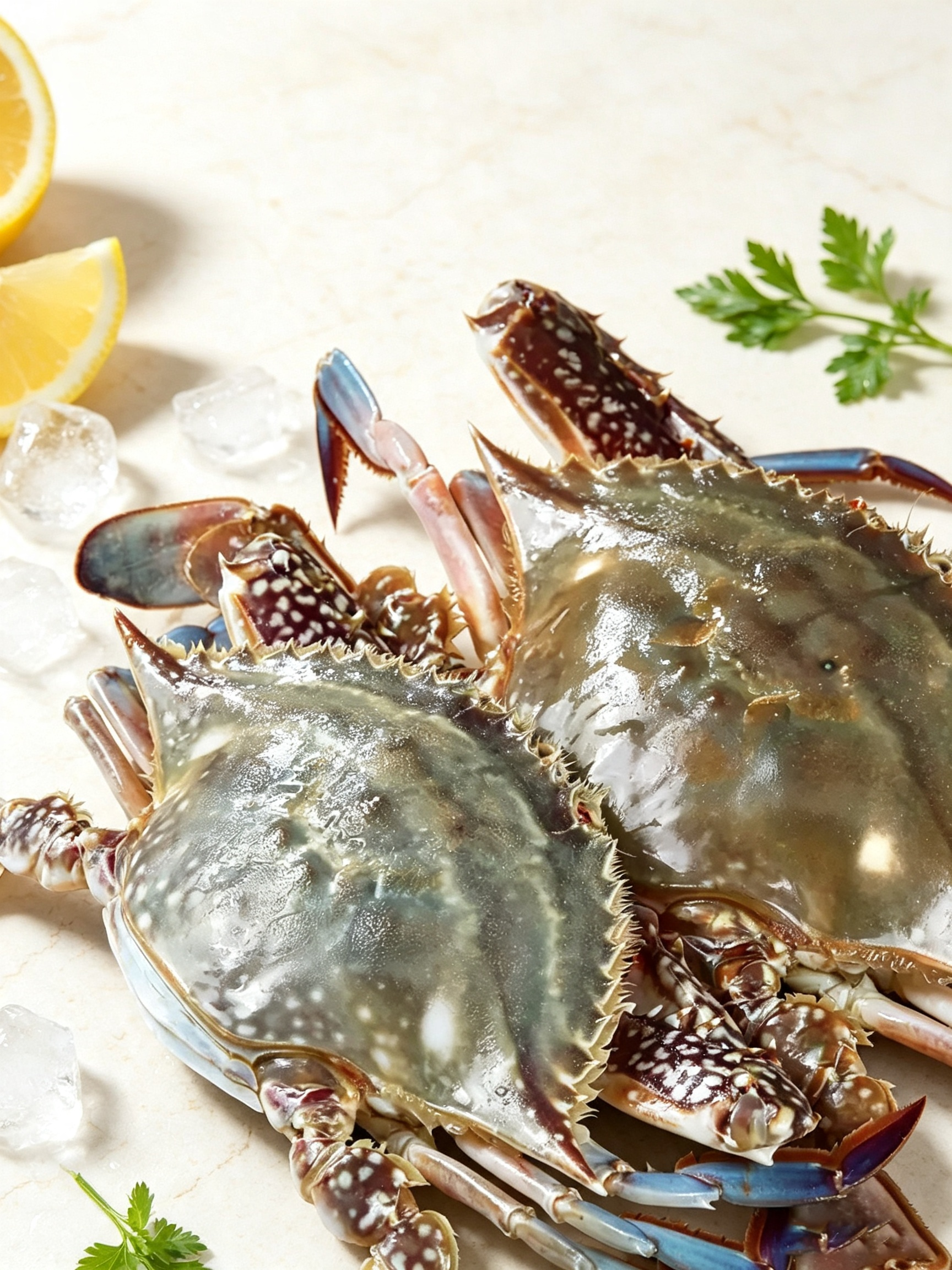 Fresh Blue Swimming Crab