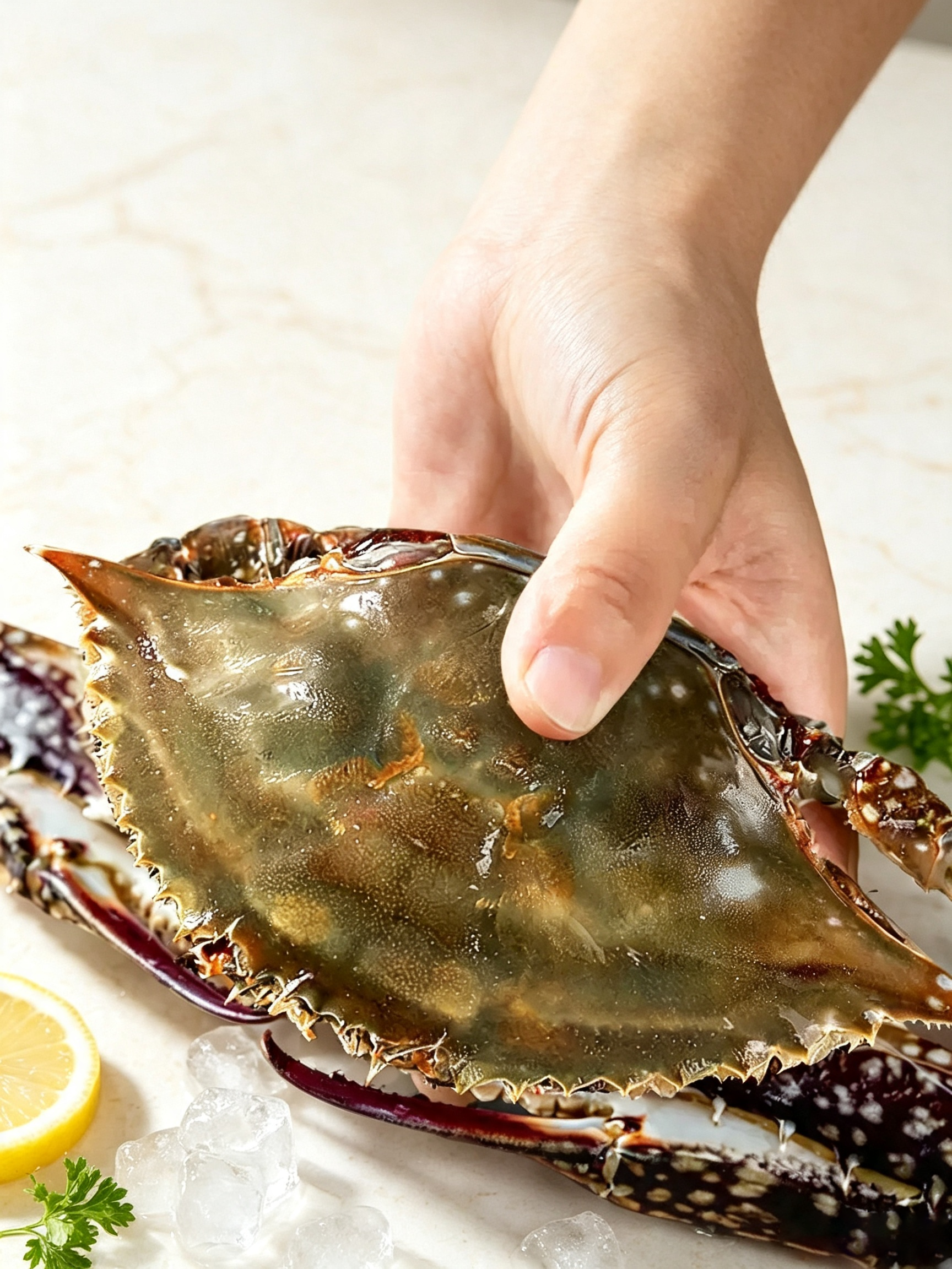 Fresh Blue Swimming Crab