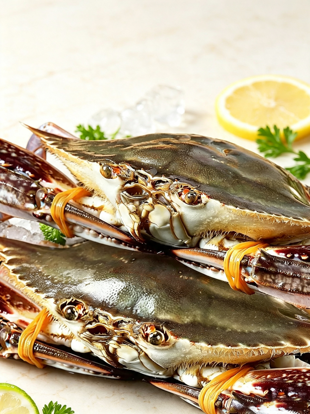 Fresh Blue Swimming Crab