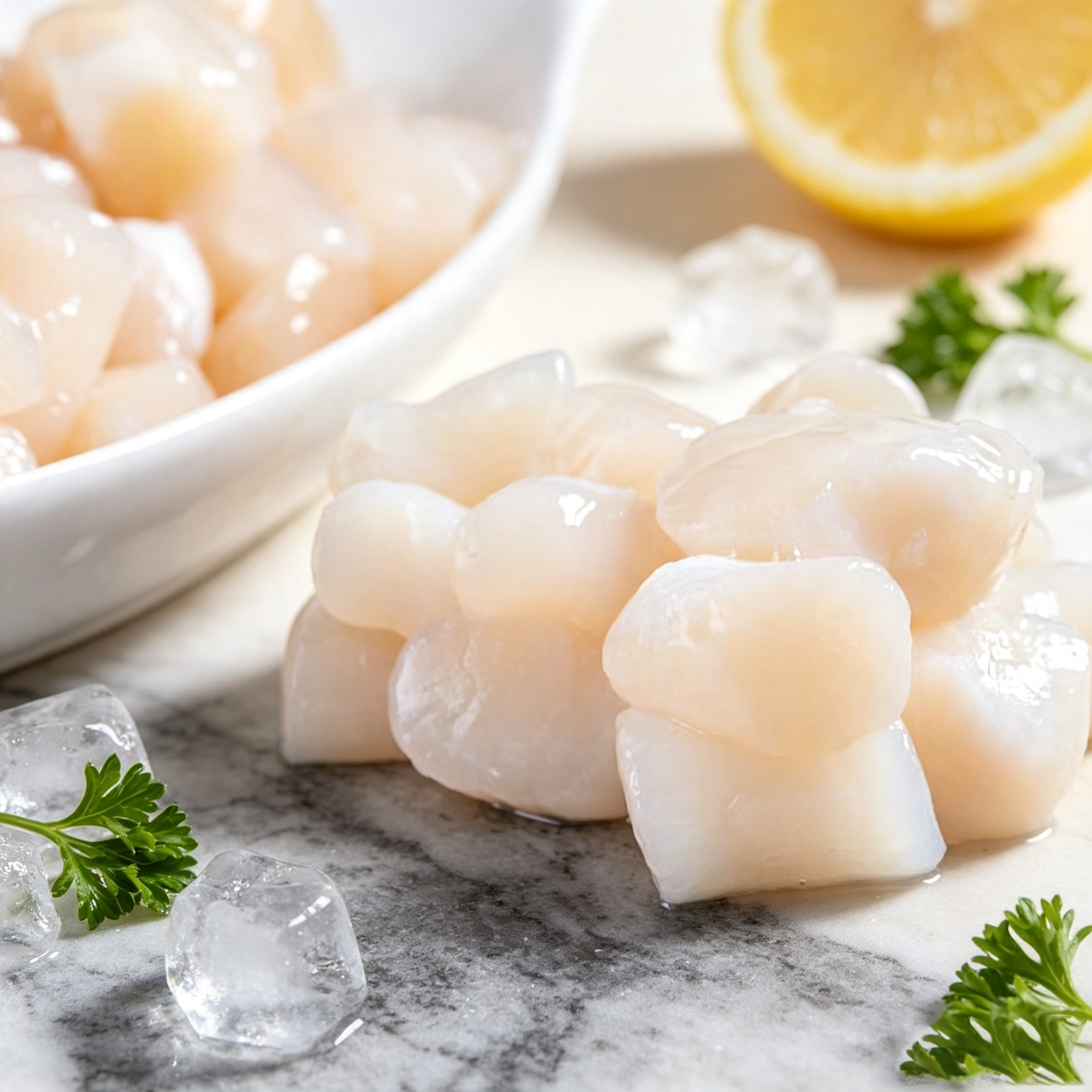 Original Fresh-Frozen Scallop Adductor